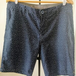 Rip Curl Navy and White Walkshorts